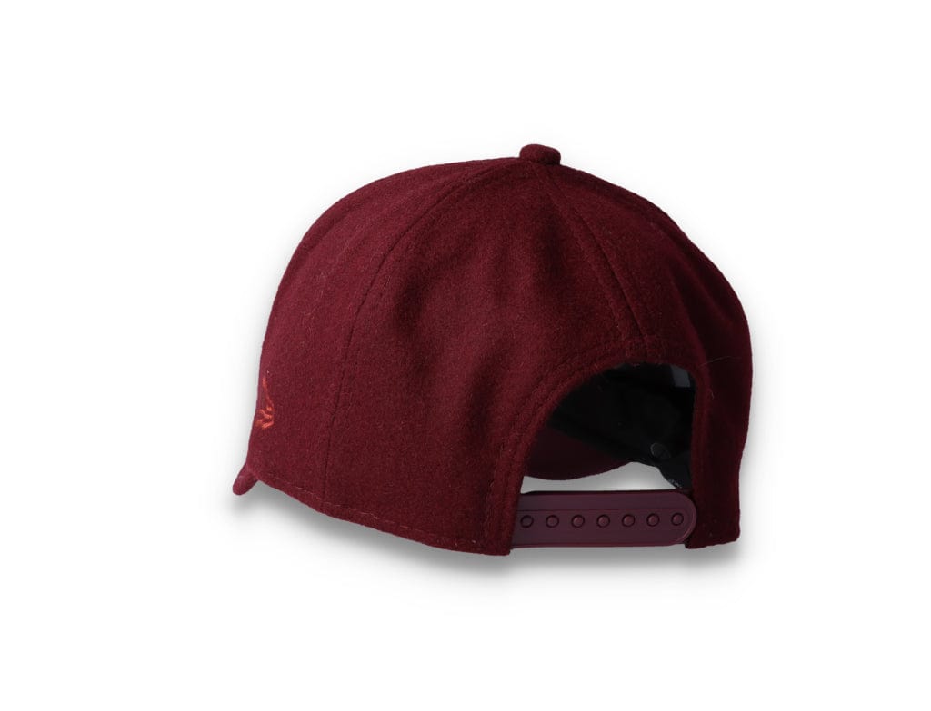 9FORTY A-Frame Melton Wool NY Yankees Maroon - LOKK