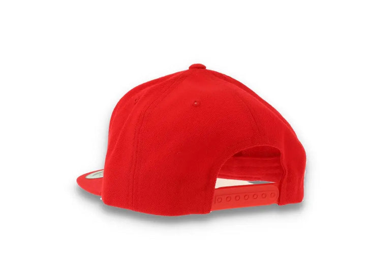 Yupoong Classic Snapback 6089M Red/Red Undervisor - LOKK
