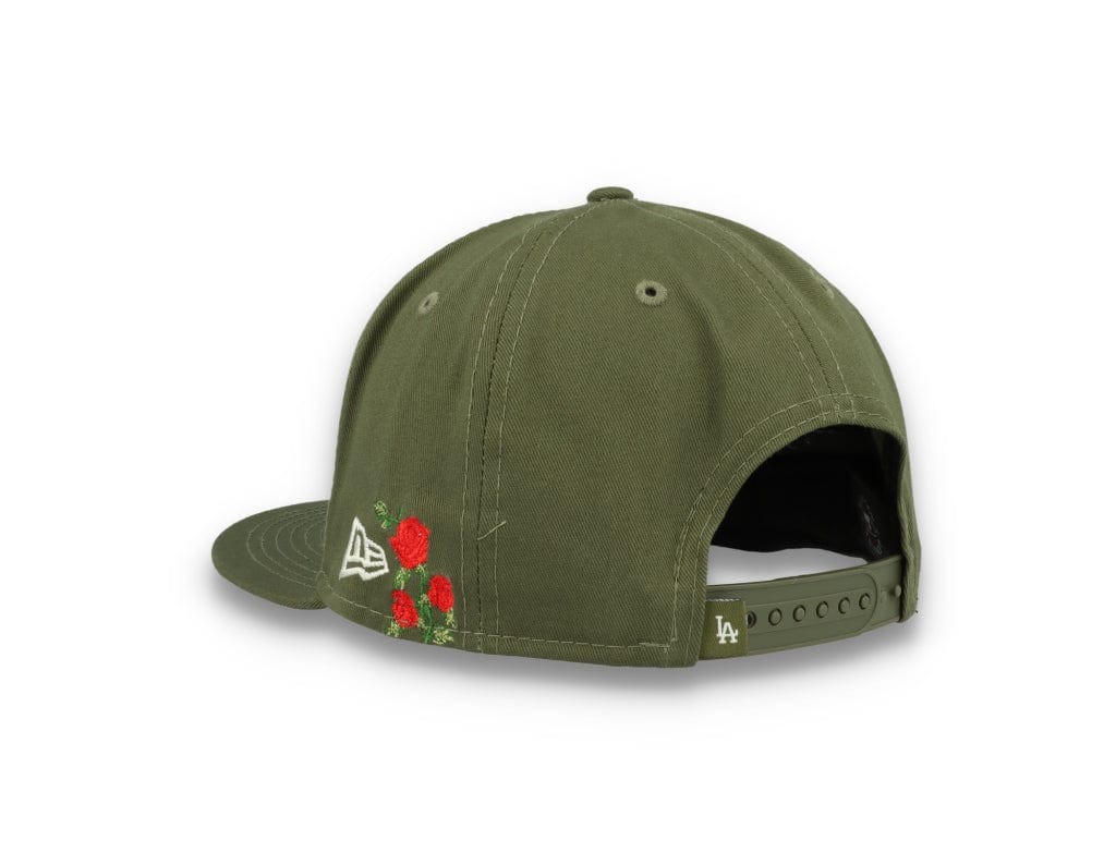 9FIFTY Flower Los Angeles Dodgers New Olive - LOKK