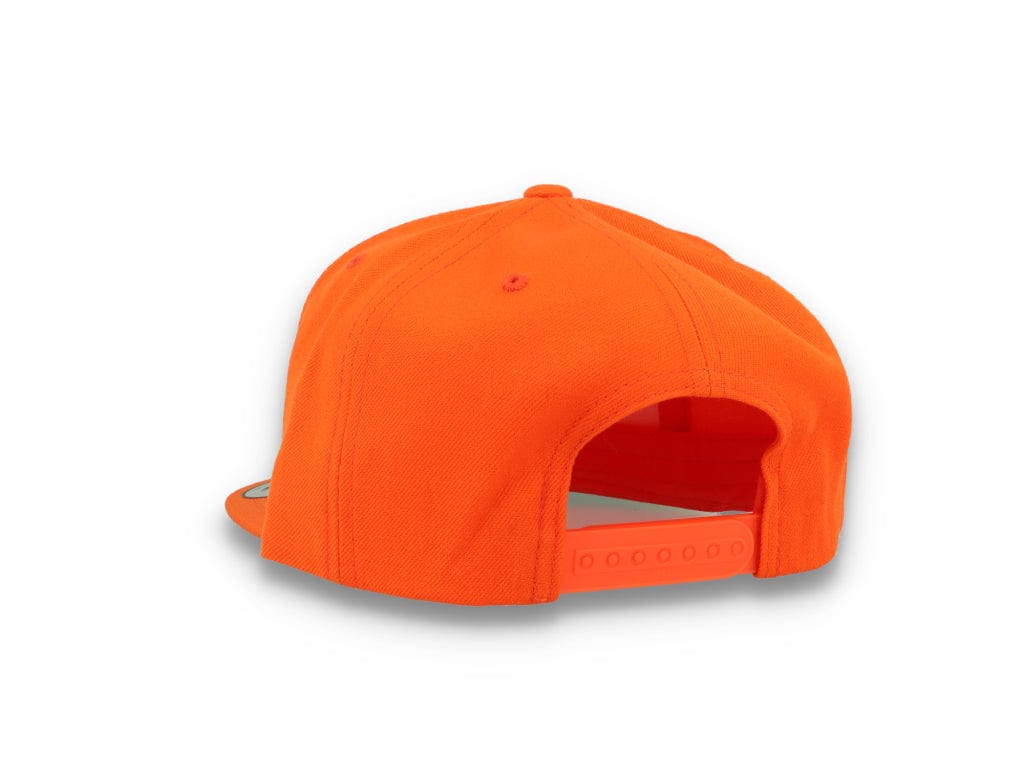 Orange Snapback Cap - Yupoong 6089M - LOKK