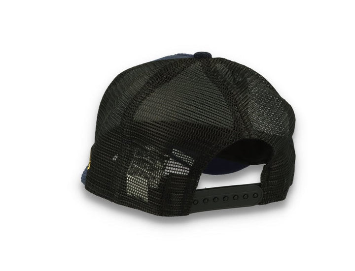 Trucker Cap Tie Dye NY Yankees Navy/Yellow - LOKK