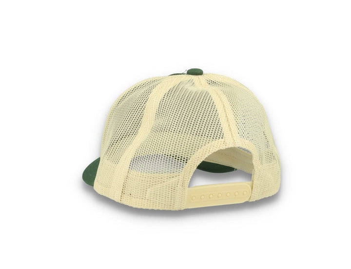 Trucker Cap Alpha Block X C MP Mesh Cap Dark Forest/Off White - LOKK