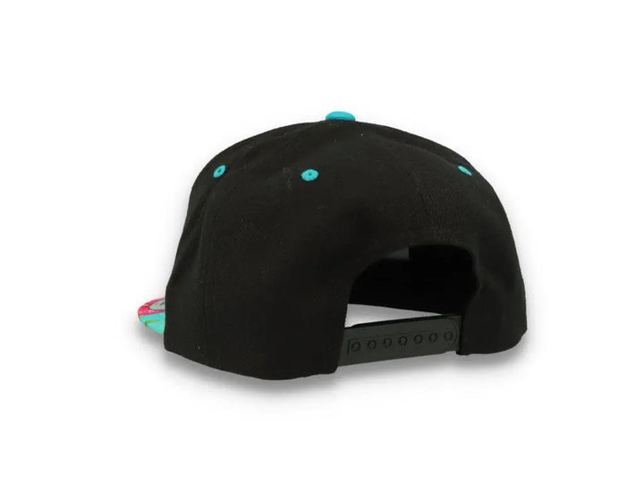 Yupoong Snapback Hawaii 6089HW Black/Aqua - LOKK