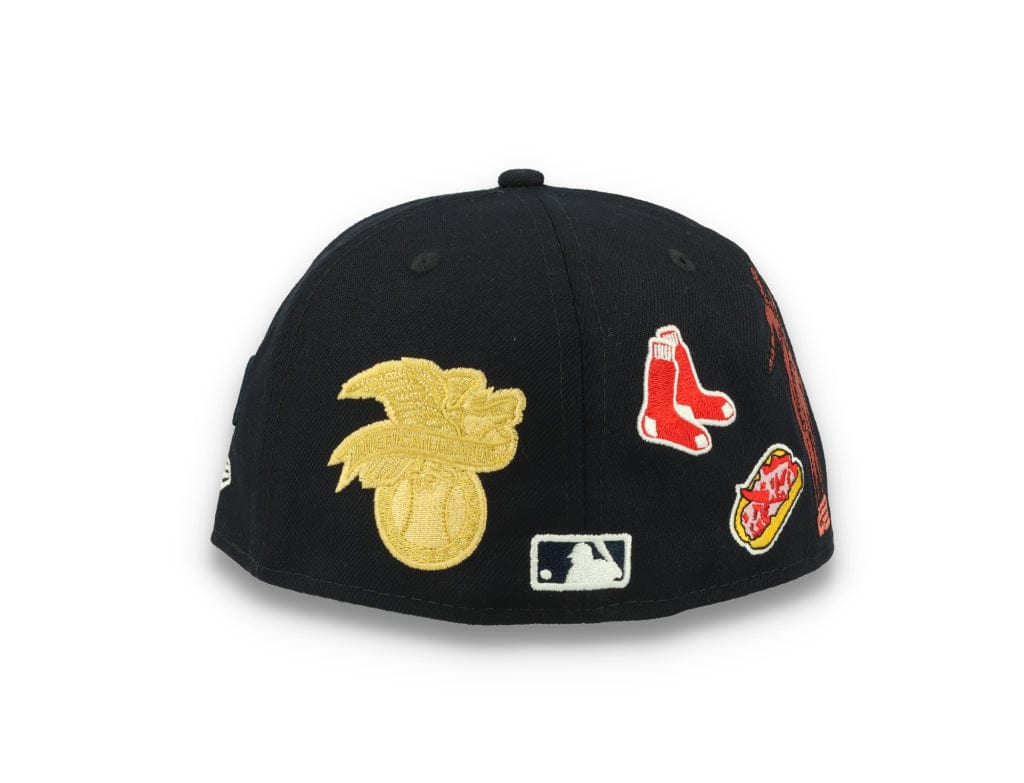 59FIFTY Script Boston Red Sox Dark Navy