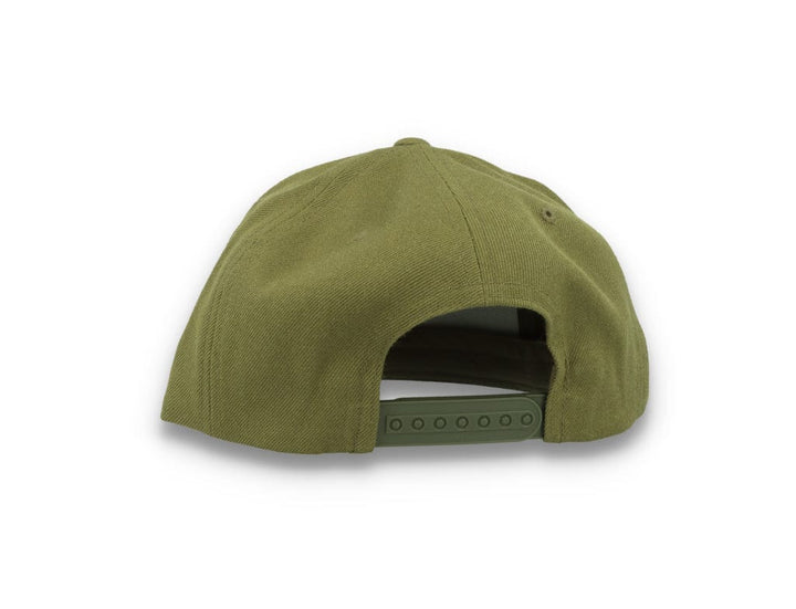 Yupoong Snapback Camo Visor 6089CV Olive Green - LOKK