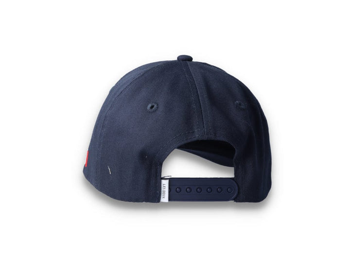 Encore Organic Baseball Cap Dark Nany/Turbulence Blue - LOKK