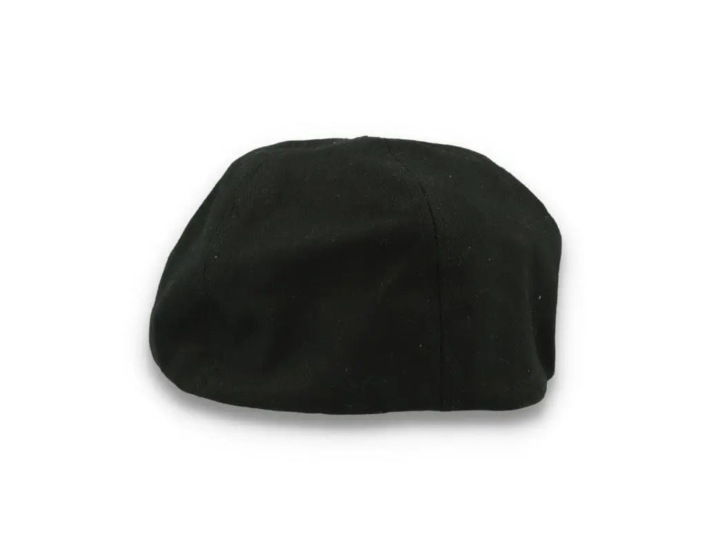 Flexfit Sixpence Black Flat Cap - LOKK