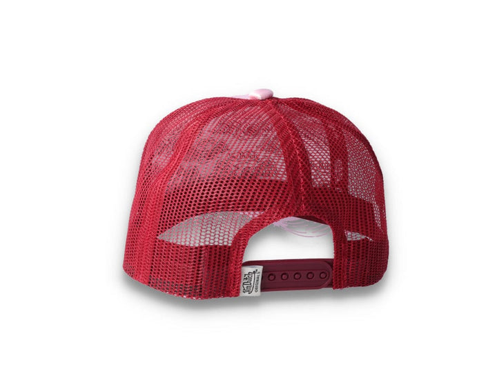 Von Dutch Trucker Cap Satin Pink/Red - LOKK