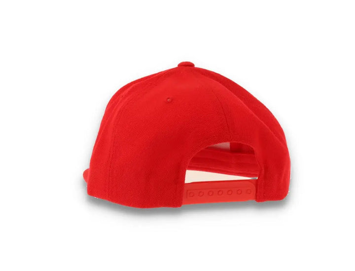 Yupoong Classic Snapback 6089M Red/Red Undervisor - LOKK
