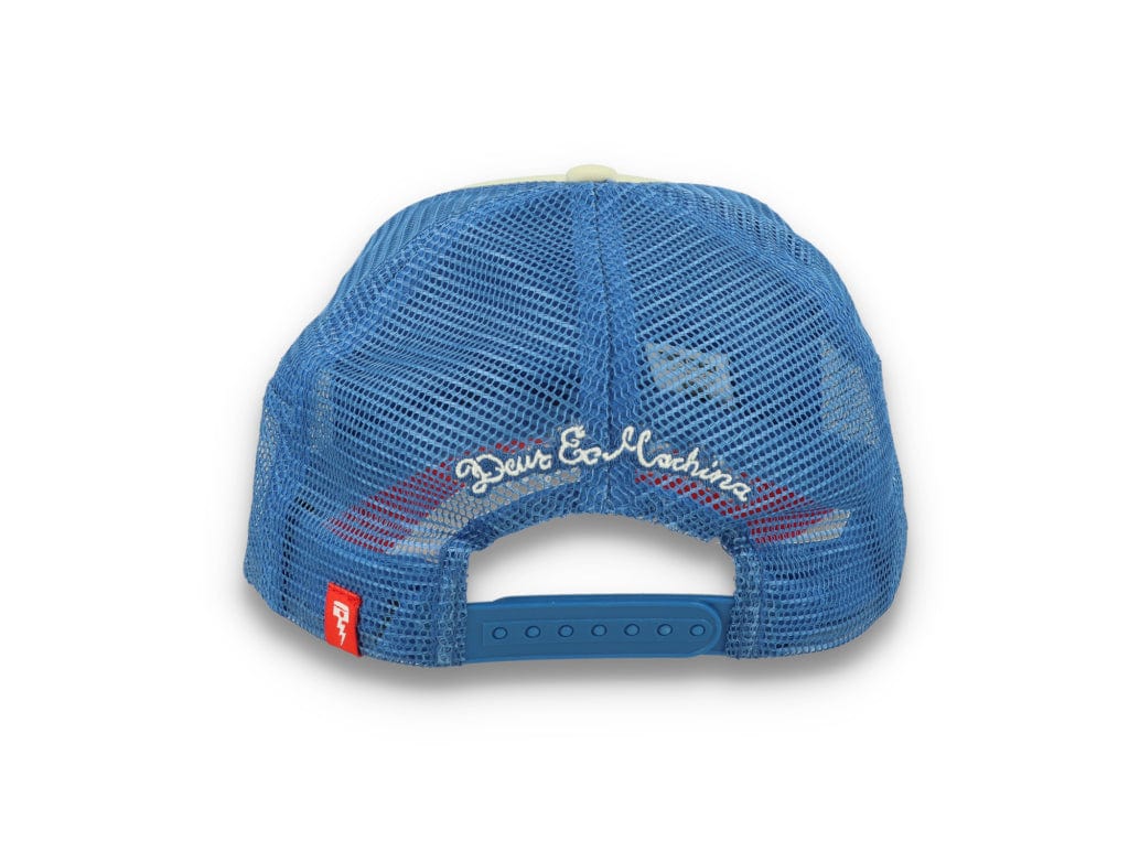 Trucker Cap Deus Ex Machina Baylands Blue/Beige/Red - LOKK