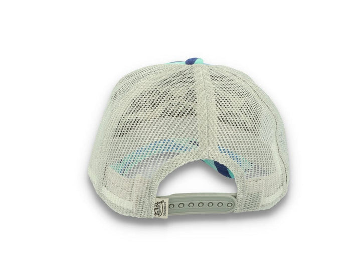 Von Dutch Trucker Cap Austin Cotton Twill Blue Camo - LOKK