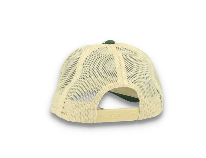 Trucker Cap Alpha Block X C MP Mesh Cap Dark Forest/Off White - LOKK