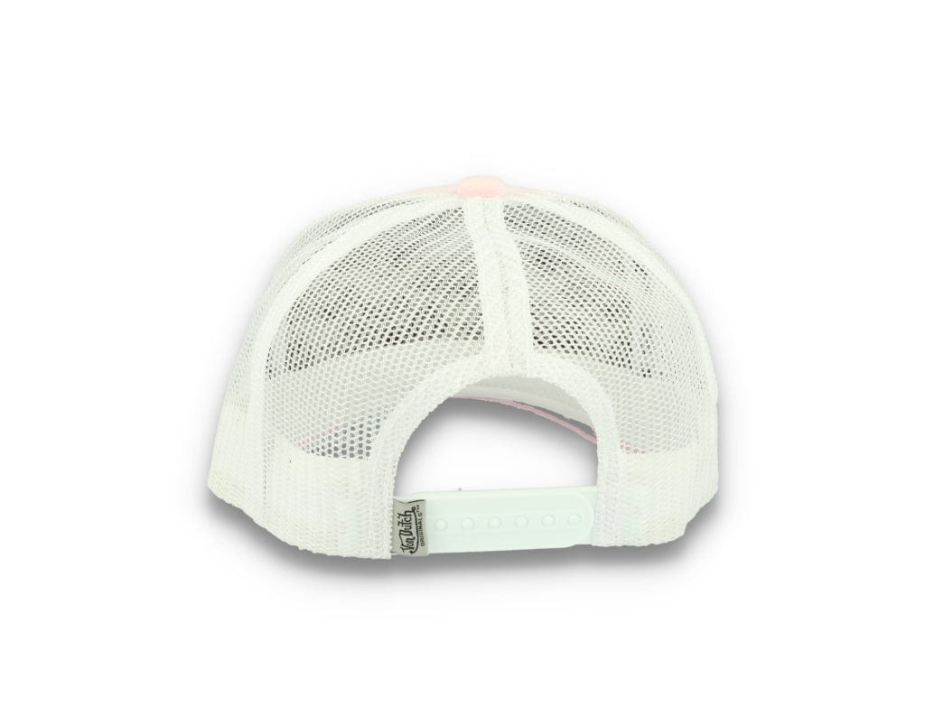 Trucker Cap Von Dutch Miami Velvet Light Pink/White - LOKK