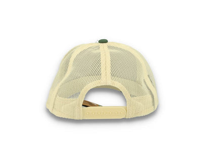 Trucker Cap Alpha Block X C MP Mesh Cap Dark Forest/Off White