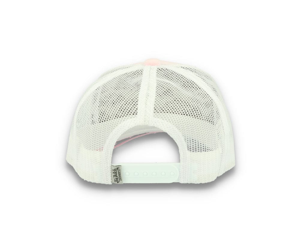 Trucker Cap Von Dutch Miami Velvet Light Pink/White - LOKK