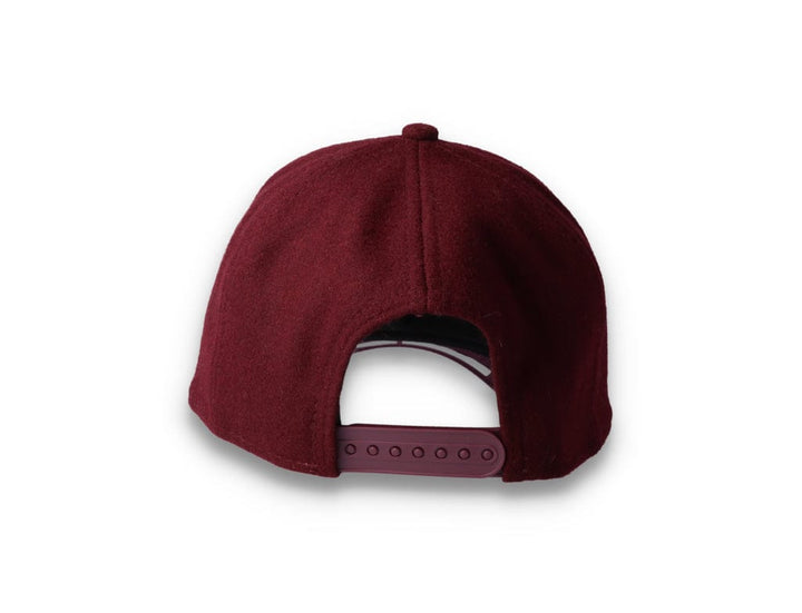 9FORTY A-Frame Melton Wool NY Yankees Maroon - LOKK