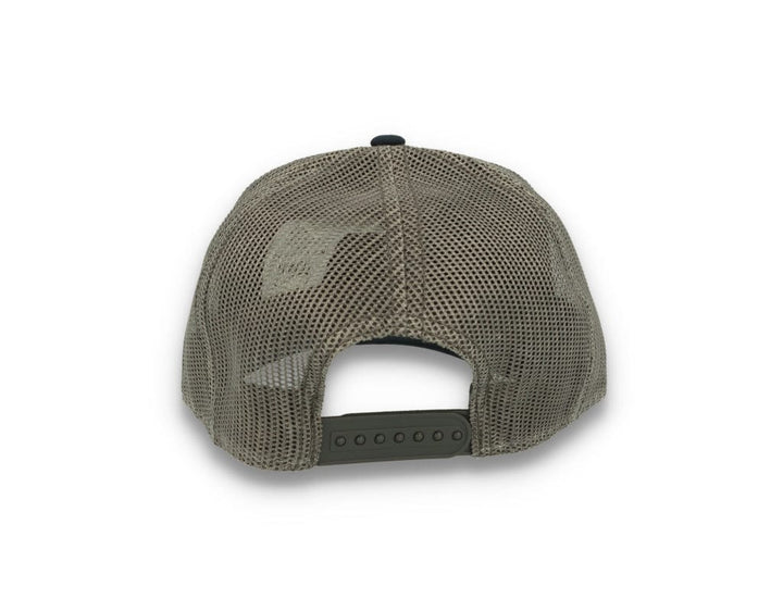 Trucker Cap Navy/Dark Grey Atlantis Rapper Canvas - LOKK
