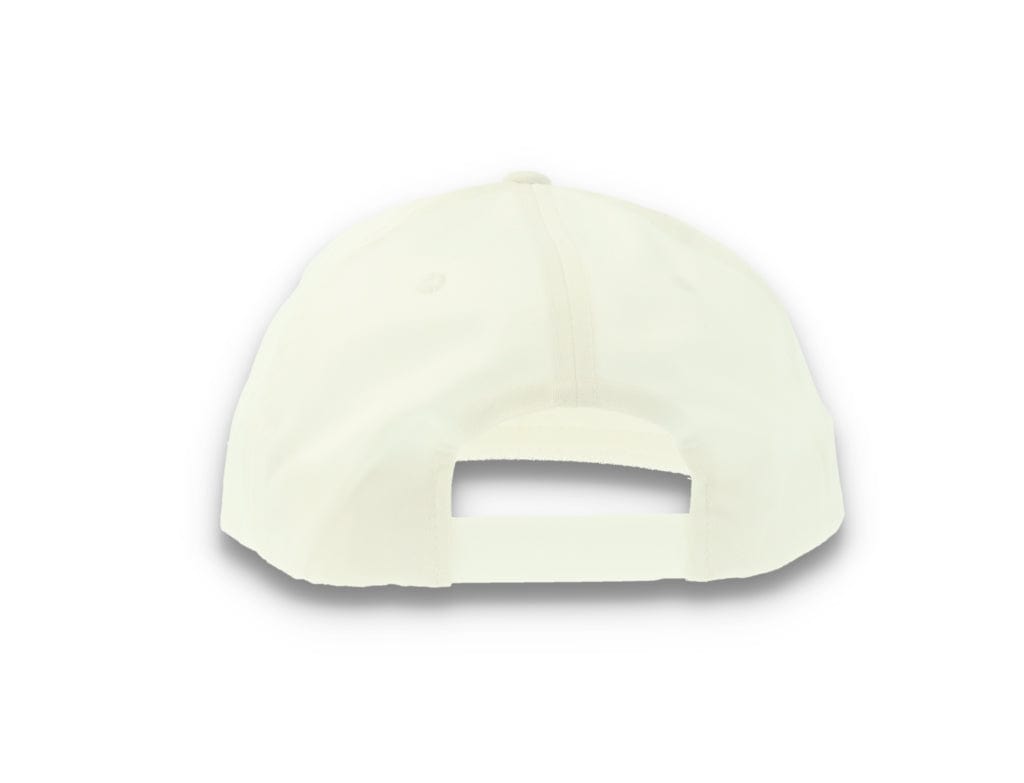 Yupoong 6502 Unstructured 5-Panel Snapback Cap White - LOKK