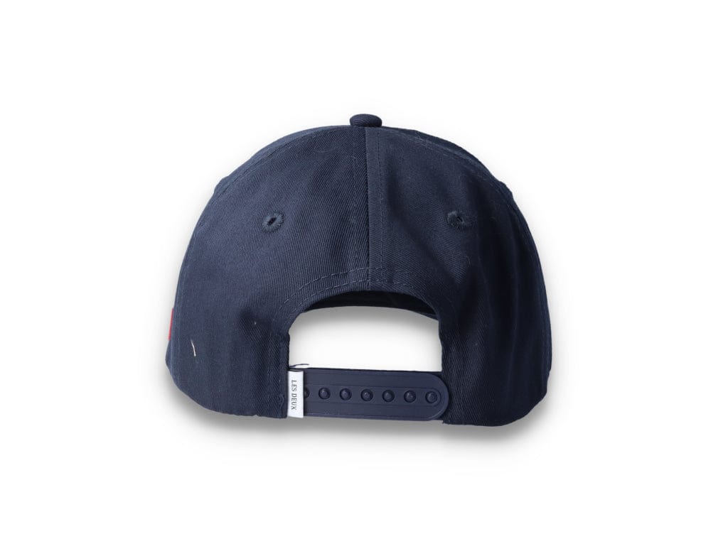 Encore Organic Baseball Cap Dark Nany/Turbulence Blue - LOKK
