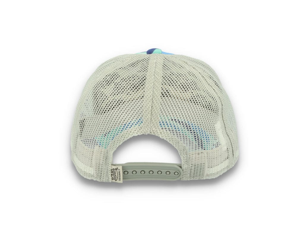 Von Dutch Trucker Cap Austin Cotton Twill Blue Camo - LOKK