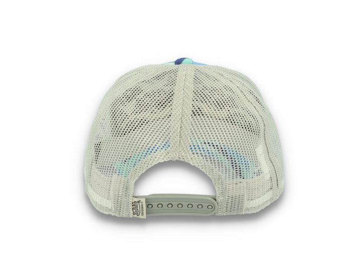 Von Dutch Trucker Cap Austin Cotton Twill Blue Camo - LOKK