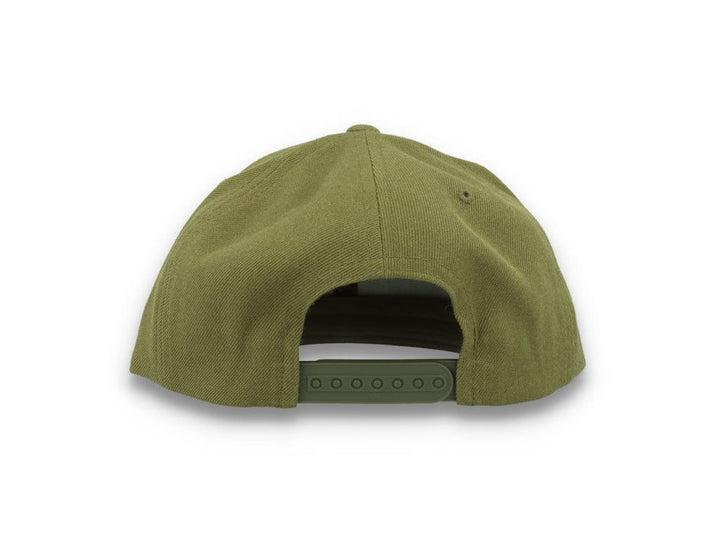 Yupoong Snapback Camo Visor 6089CV Olive Green - LOKK