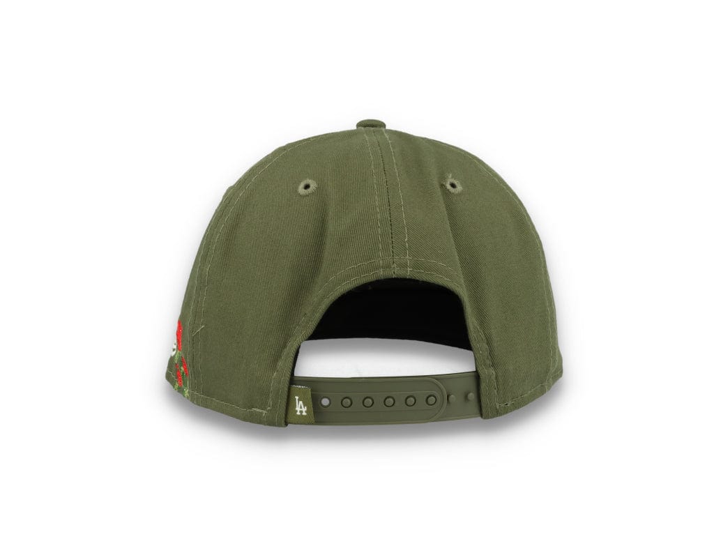 9FIFTY Flower Los Angeles Dodgers New Olive - LOKK