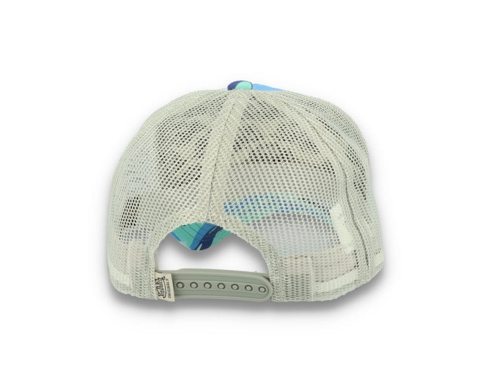 Von Dutch Trucker Cap Austin Cotton Twill Blue Camo - LOKK