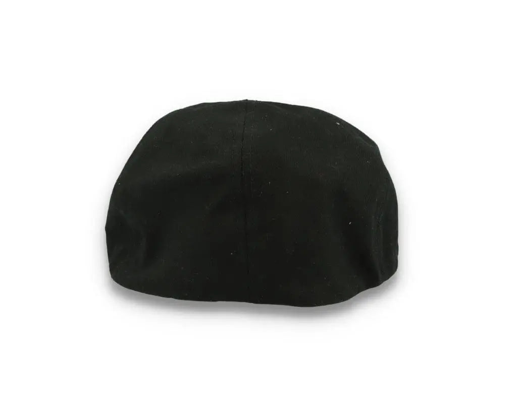 Flexfit Sixpence Black Flat Cap - LOKK