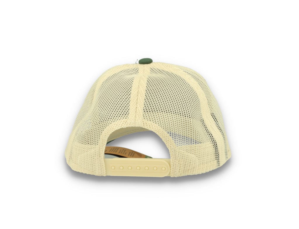 Trucker Cap Alpha Block X C MP Mesh Cap Dark Forest/Off White
