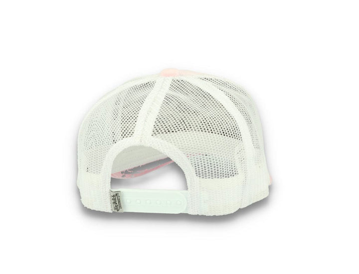 Trucker Cap Von Dutch Miami Velvet Light Pink/White - LOKK