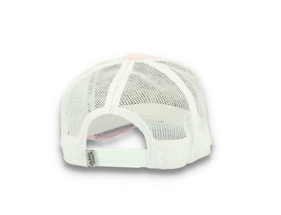 Trucker Cap Von Dutch Miami Velvet Light Pink/White