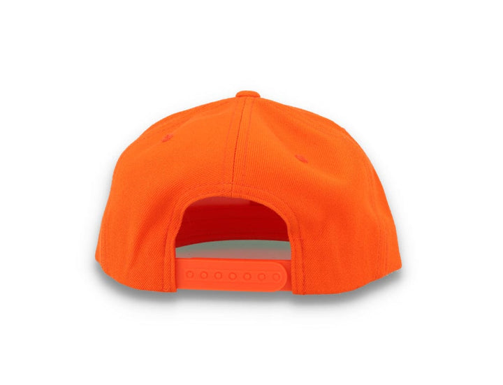 Orange Snapback Cap - Yupoong 6089M - LOKK