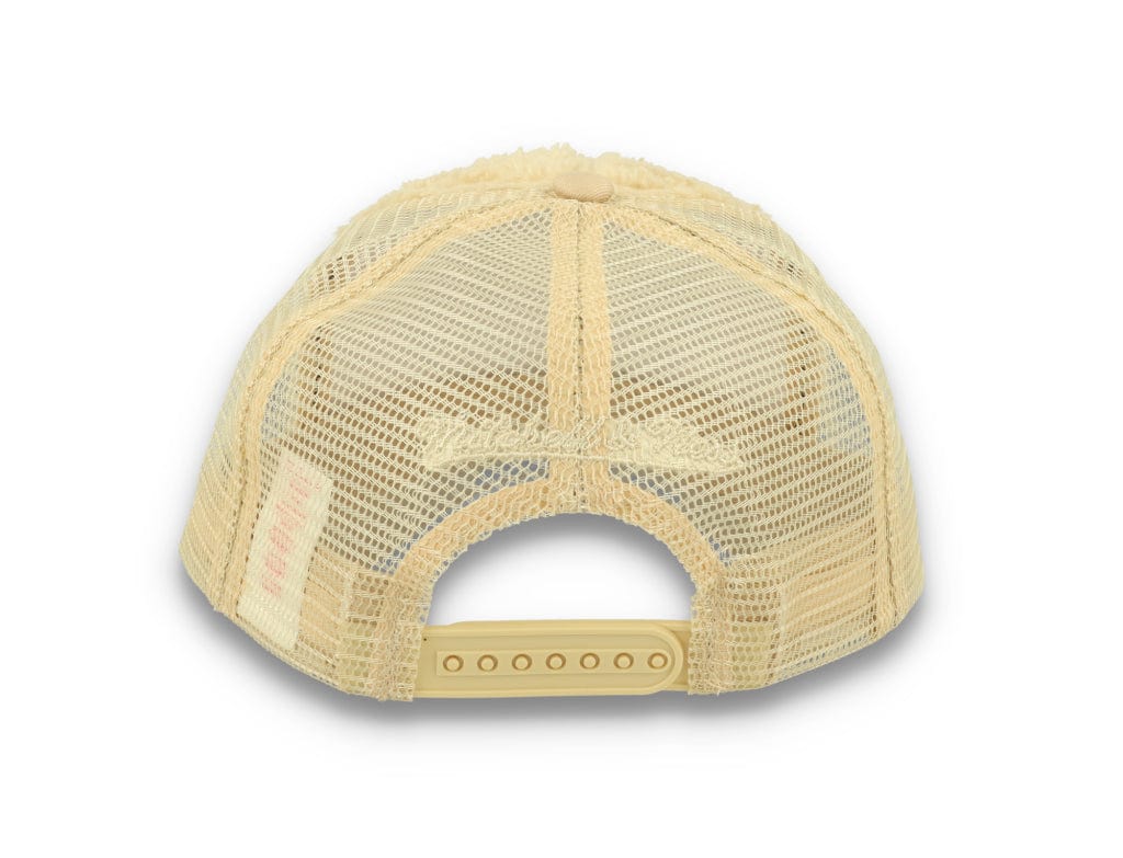 Trucker Cap NBA Sherpa Trucker Milwaukee Bucks Off White - LOKK