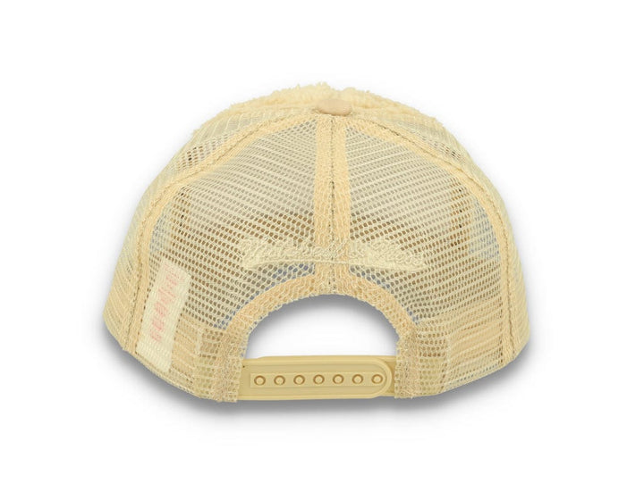 Trucker Cap NBA Sherpa Trucker Milwaukee Bucks Off White - LOKK
