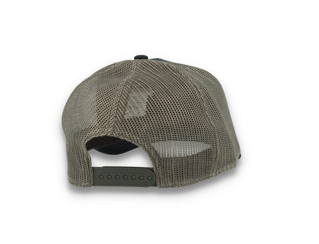 Trucker Cap Navy/Dark Grey Atlantis Rapper Canvas - LOKK