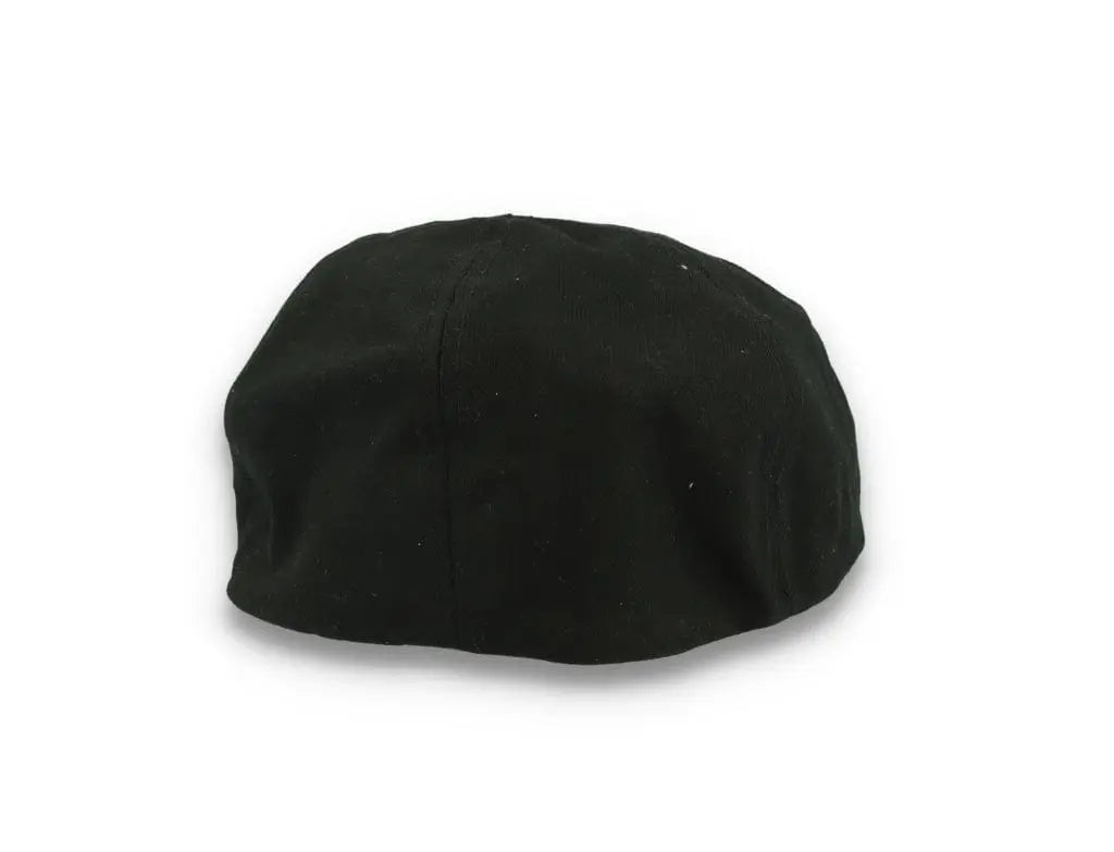Flexfit Sixpence Black Flat Cap - LOKK