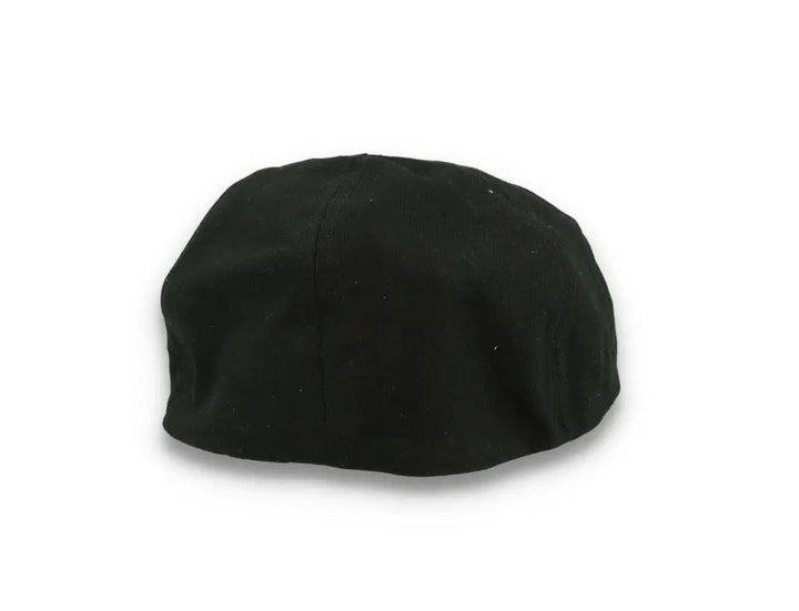 Flexfit Sixpence Black Flat Cap - LOKK