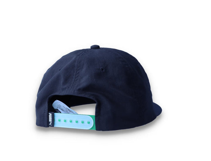PUMA x BUTTER GOODS Flatbrim Cap Puma Black/Amazon Green - LOKK
