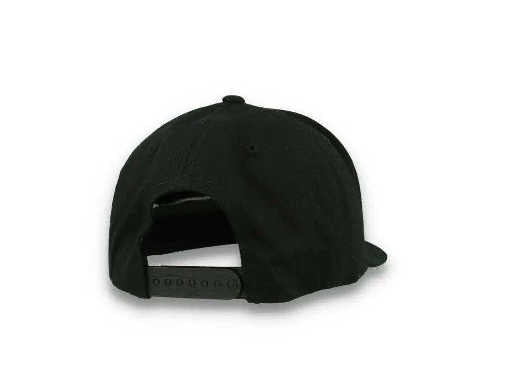 Yupoong Classic 5-Panel Snapback 6007 Black - LOKK