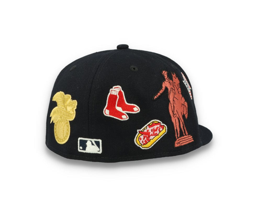 59FIFTY Script Boston Red Sox Dark Navy - LOKK