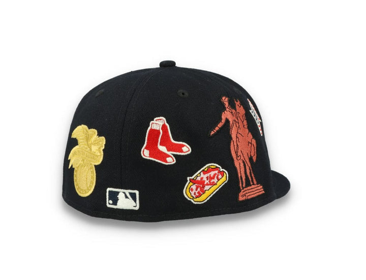 59FIFTY Script Boston Red Sox Dark Navy - LOKK
