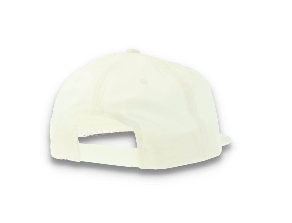 Yupoong 6502 Unstructured 5-Panel Snapback Cap White - LOKK
