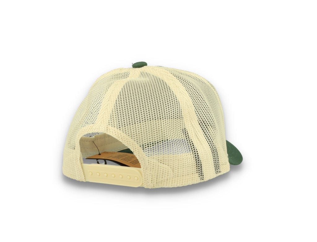 Trucker Cap Alpha Block X C MP Mesh Cap Dark Forest/Off White - LOKK