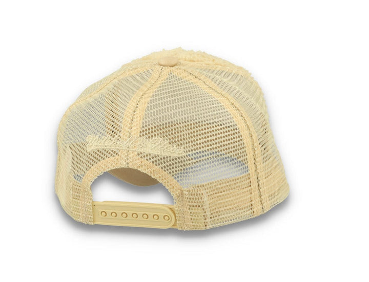 Trucker Cap NBA Sherpa Trucker Milwaukee Bucks Off White - LOKK