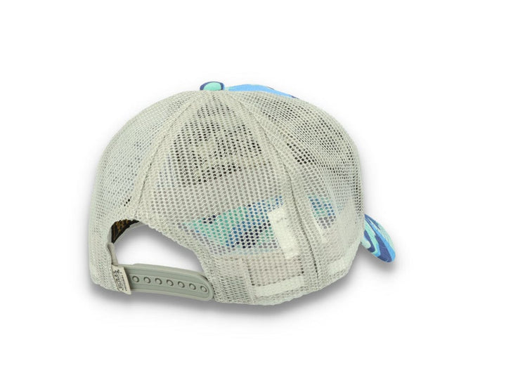 Von Dutch Trucker Cap Austin Cotton Twill Blue Camo - LOKK