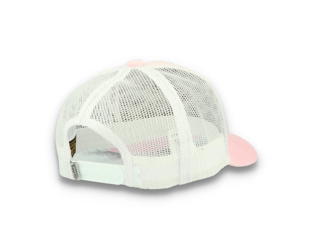 Trucker Cap Von Dutch Miami Velvet Light Pink/White - LOKK
