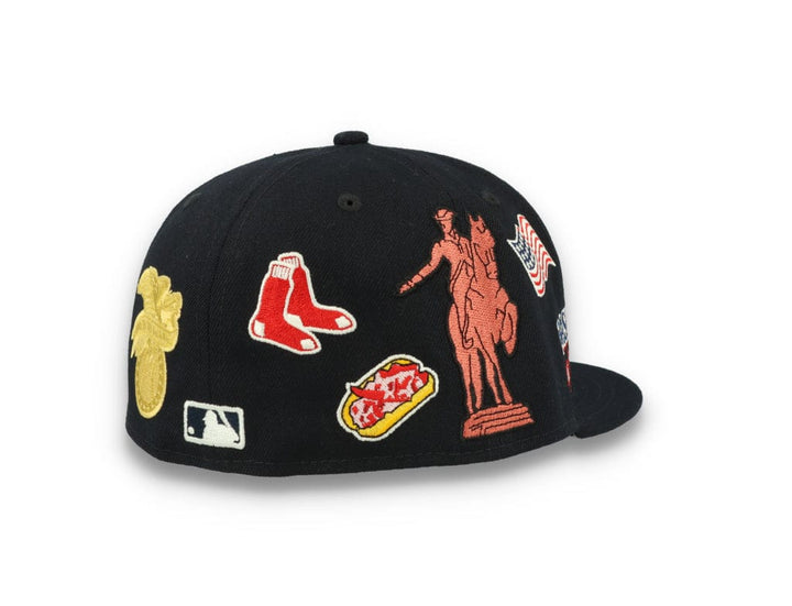 59FIFTY Script Boston Red Sox Dark Navy - LOKK