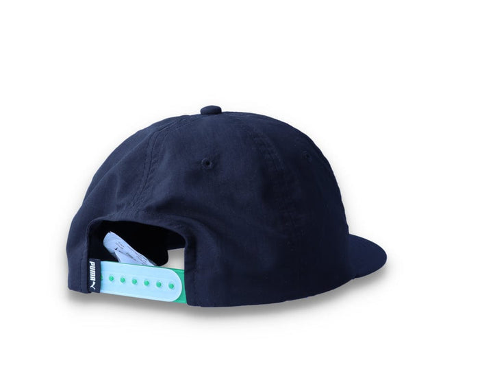 PUMA x BUTTER GOODS Flatbrim Cap Puma Black/Amazon Green - LOKK