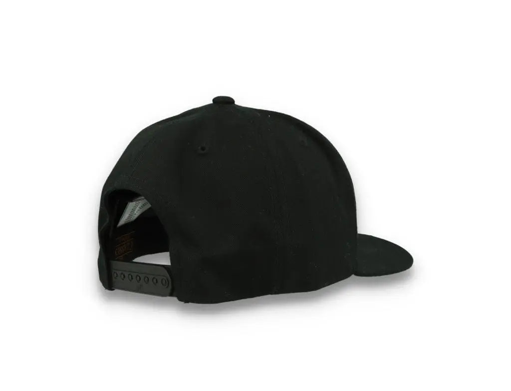 Yupoong Classic 5-Panel Snapback 6007 Black - LOKK